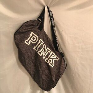 Pink Activewear Athletic Sport Cut Workout Overnight Large Bag